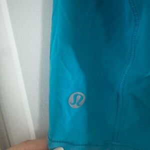 lululemon athletica Blue Crop Top